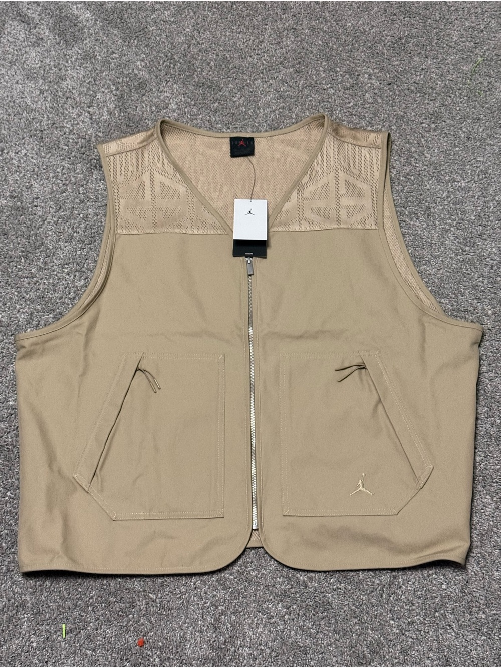 Jordan Men’s Beige Utility Vest